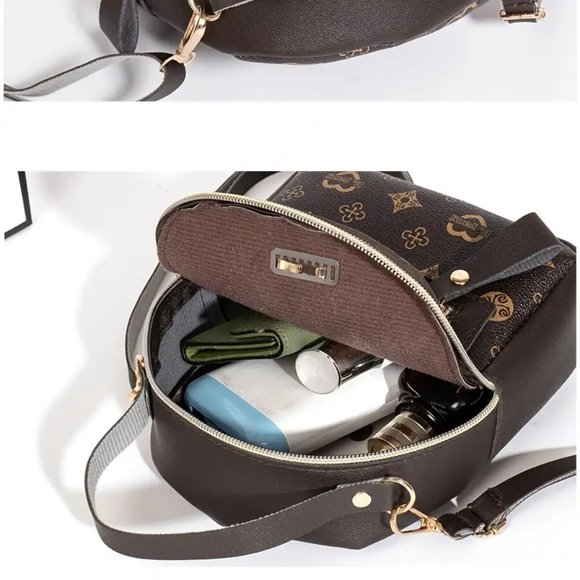 NWOT Ladies Mini/Micro Backpack Bookbag Shoulder Bag - Picture 2 of 4